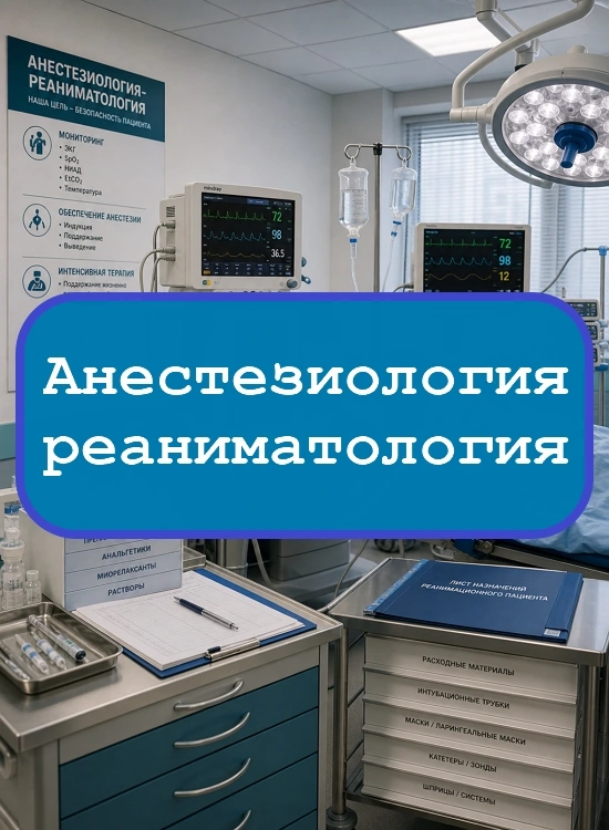 Анестезиология-реаниматология - тесты с ответами