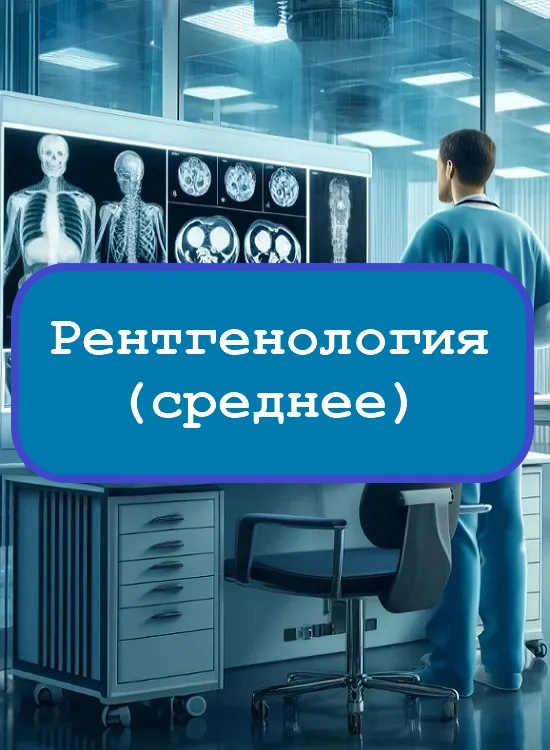 Рентгенология (среднее) — тесты с ответами