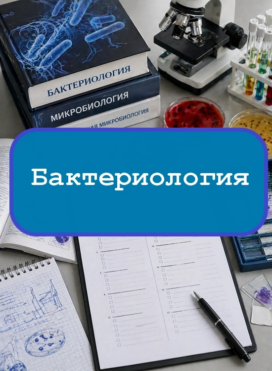 Бактериология (среднее) — тесты с ответами