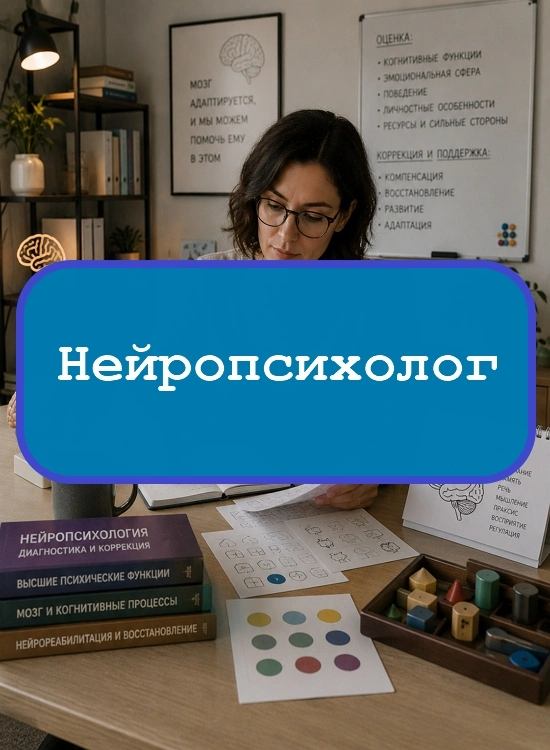 Нейропсихолог - тесты с ответами