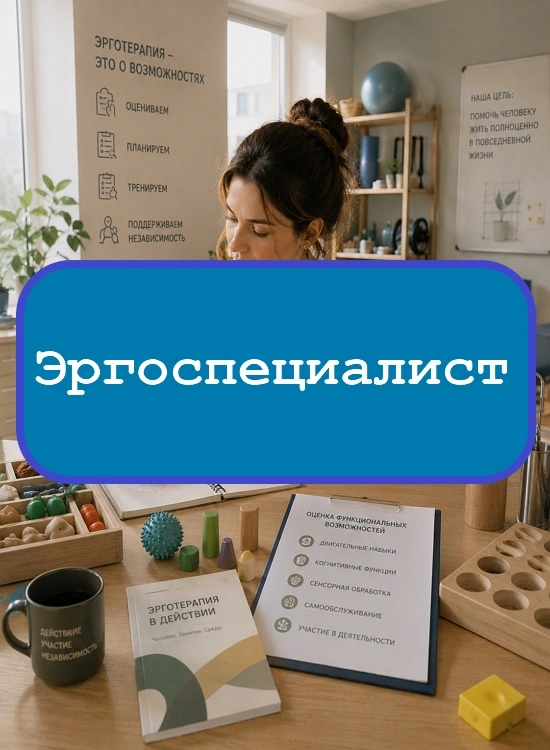 Специалист по эргореабилитации (эргоспециалист) - тесты с ответами