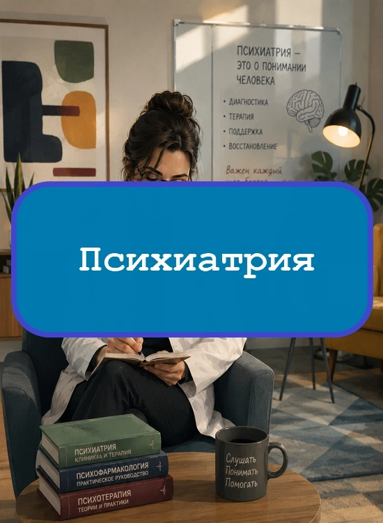 Психиатрия - тесты с ответами