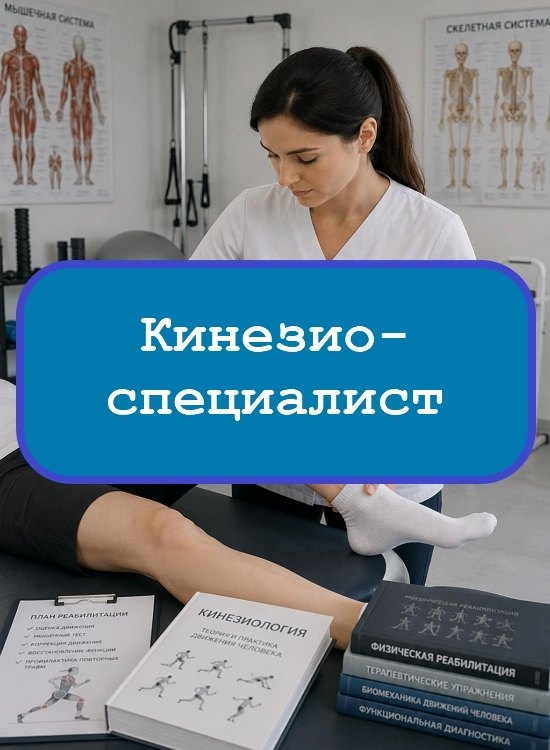 Кинезиоспециалист (специалист по физической реабилитации) - тесты с ответами