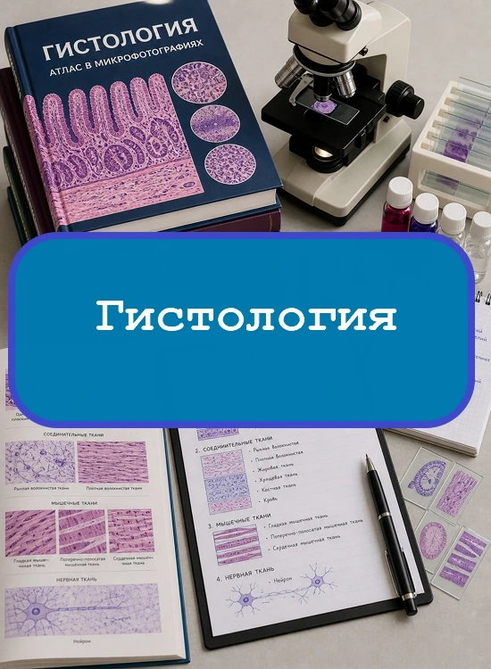 Гистология (среднее) - тесты с ответами