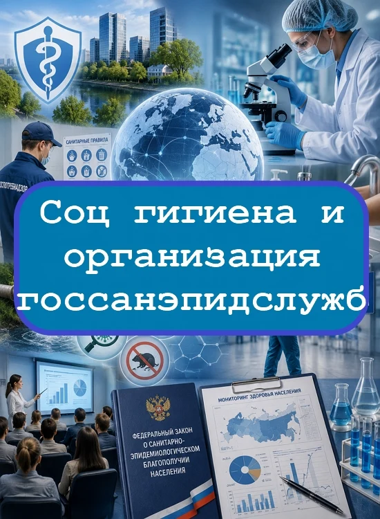 Социальная гигиена и организация госсанэпидслужбы - тесты с ответами
