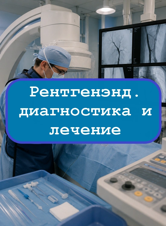 Рентгенэндоваскулярные диагностика и лечение - тесты с ответами