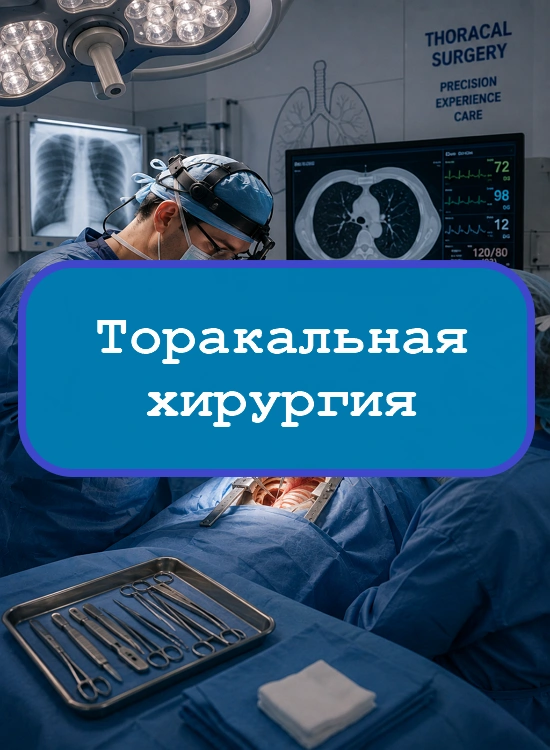 Торакальная хирургия - тесты с ответами