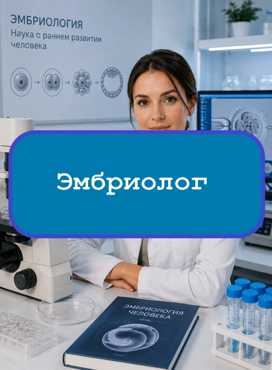 Эмбриолог - тесты с ответами