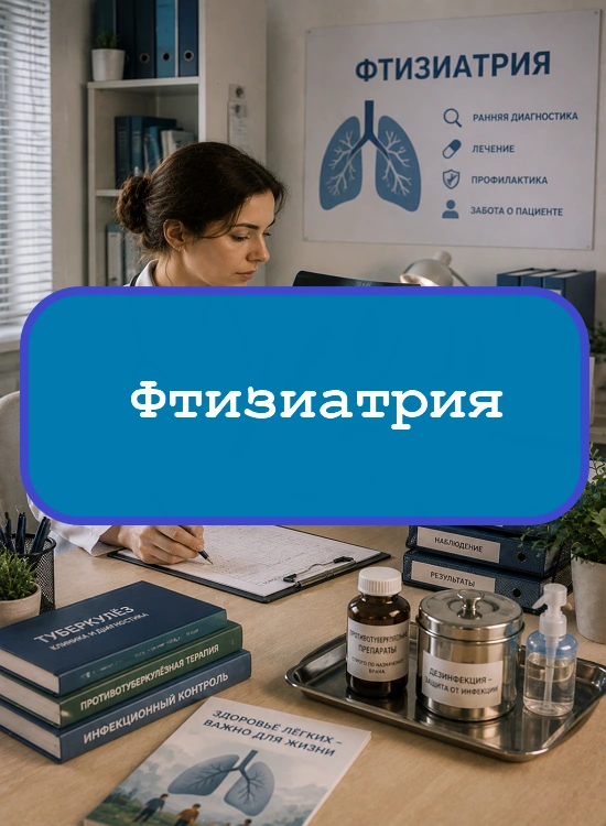 Фтизиатрия - тесты с ответами