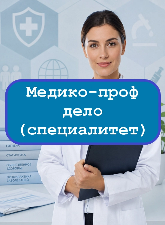 Медико-профилактическое дело (специалитет) - тесты с ответами Медико-профилактическое дело (специалитет) - тесты с ответами