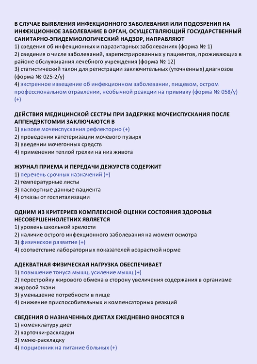 Управление сестринской деятельностью - тесты с ответами